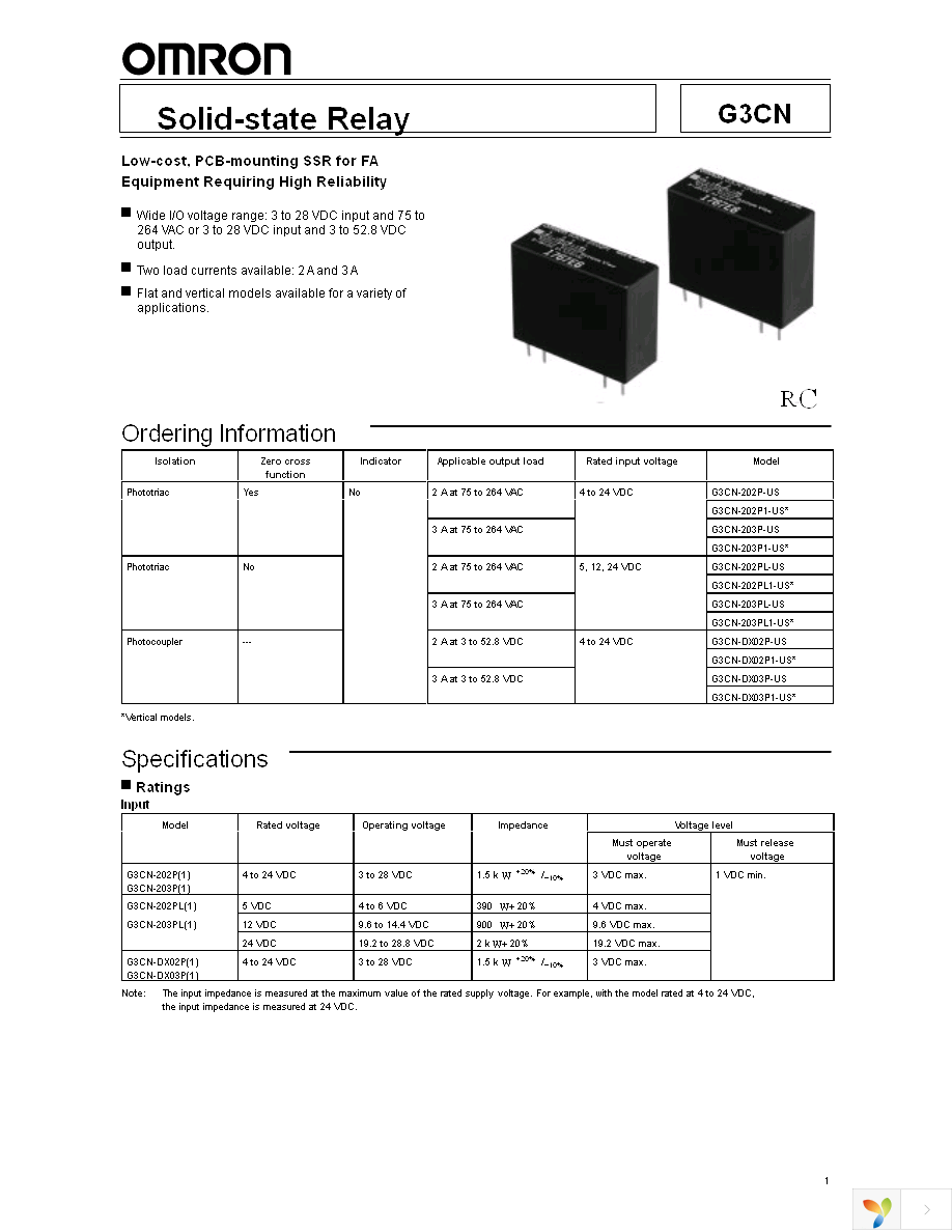 G3CN-202PL-3-US DC12 Page 1